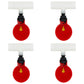 Four (4) Automatic Waterer Drinker Cups and Clear Tee Fitting Chicken Water