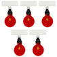 Five (5) Automatic Waterer Drinker Cups and Clear Plastic Fitting