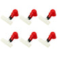 (6) AUTOMATIC WATERER DRINKER CUPS & 1/2" PVC TEE FITTING CHICKEN WATER POULTRY