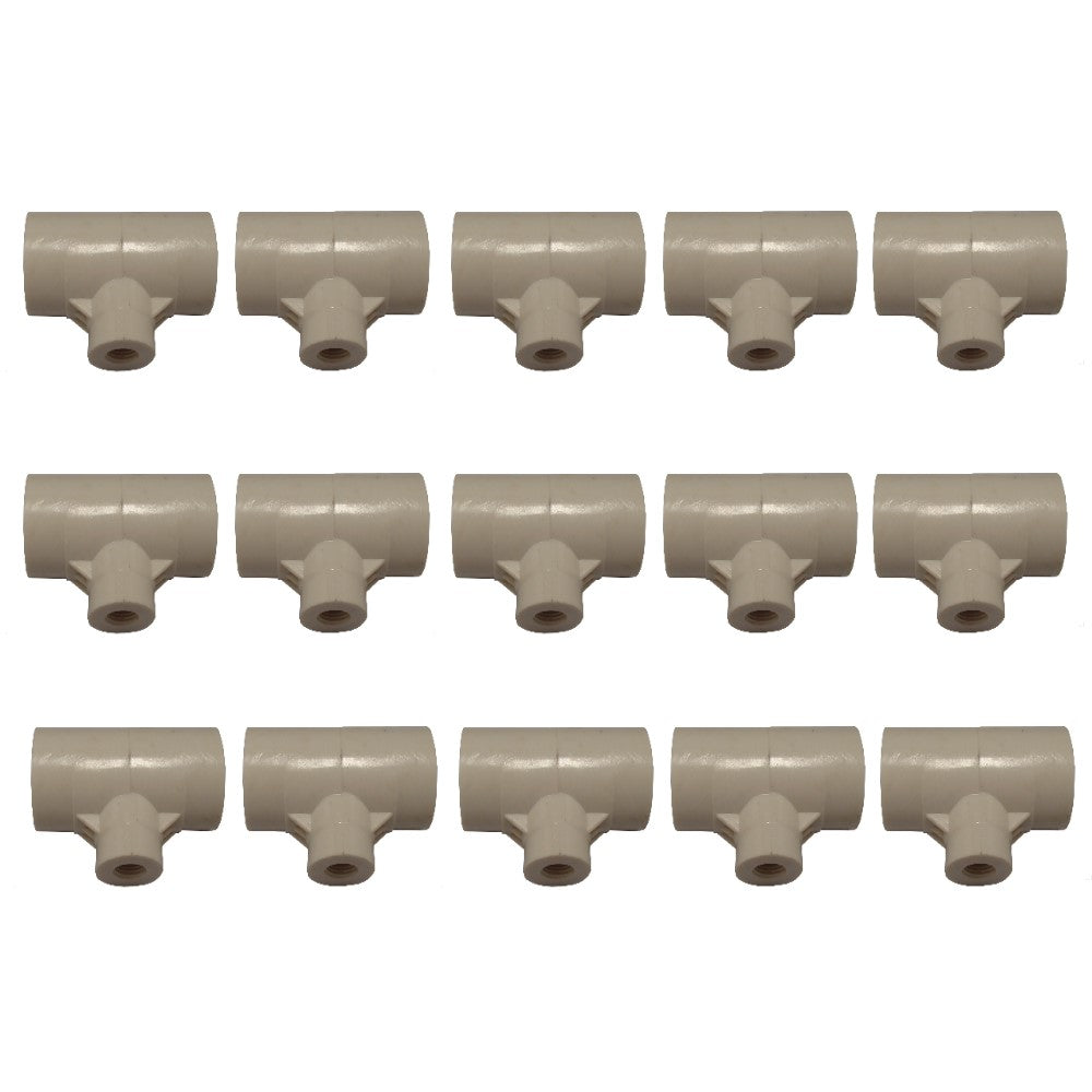 (15) Pack Aftermarket Drinker PVC Fitting Watering Mounts For Poultry