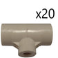 Qty 20: Water Drinker PVC Fitting Fits Universal Products Replaces 12F