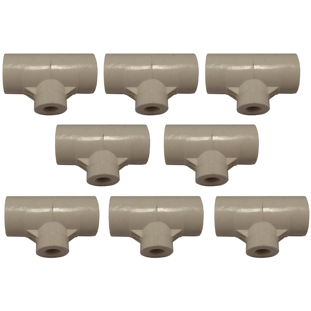 Qty 8: Water Drinker PVC Fitting Fits Universal Products Replaces 12F