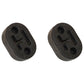 Qty 2: Rubber Exhaust Insulator Fits Universal Products Replaces 100400