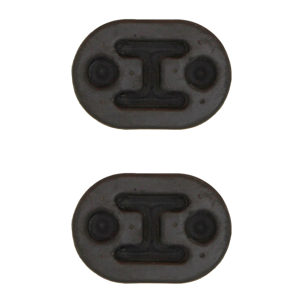 Qty 2: Rubber Exhaust Insulator Fits Universal Products Replaces 100400