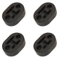 Qty 4: Rubber Exhaust Insulator Fits Universal Products Replaces 100400