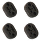 Qty 4: Rubber Exhaust Insulator Fits Universal Products Replaces 100400