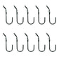 SJ Hooks 10 Piece Set Steel Construction for Rope Shock Cord Bungee Cord