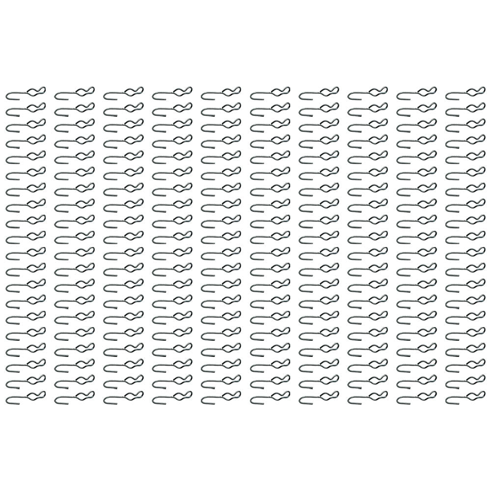 200 New SJ Hooks for Rubber Rope Shock Cord Bungee Cord Tarp Strap Tie Down Hook