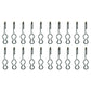 Twenty New Heavy Duty S/J Hooks For Securing Cargo Truck Tarps Canvas Covers