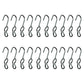 20 SJ Hooks for Rubber Rope Shock Cord Bungee Cord Tarp Strap Tie Down Hook