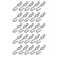 Qty 25: SJ Hook Fits Universal Products Replaces RRH-100