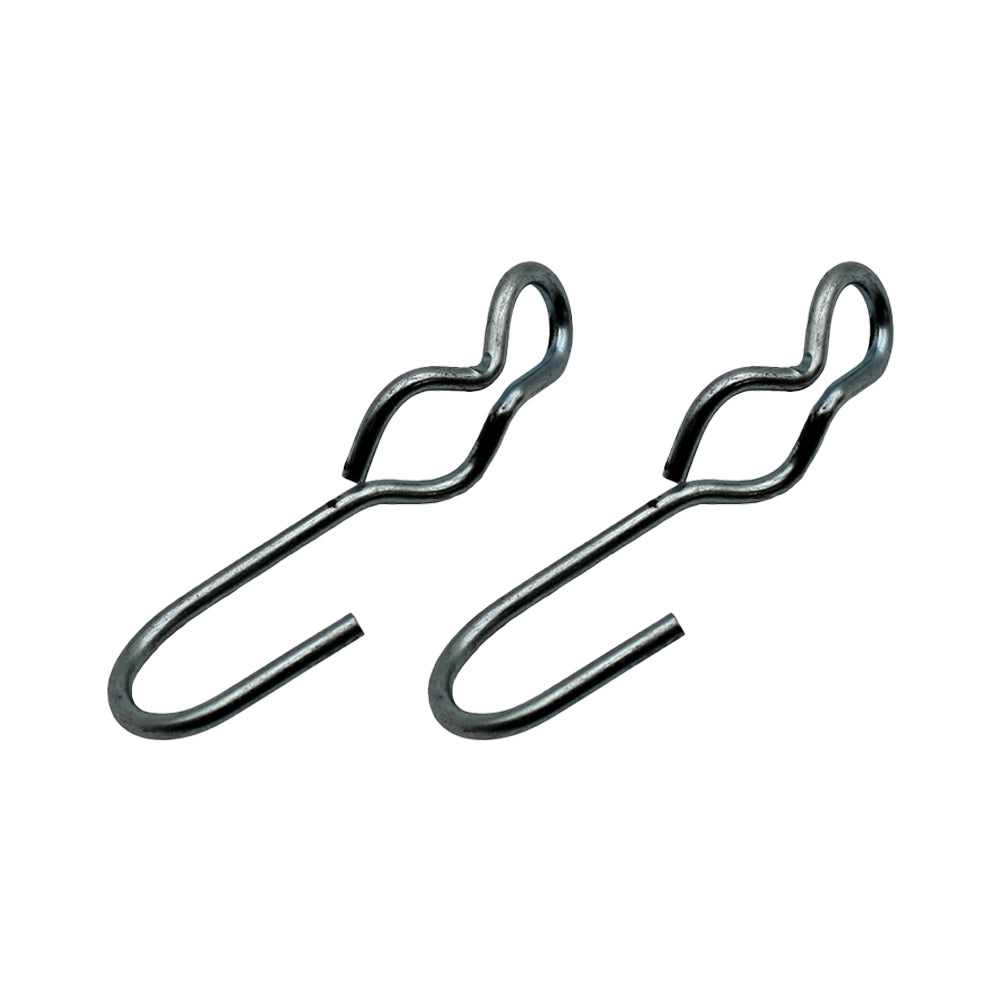 S J Hooks 2 Piece Set Rubber Rope Hooks Double Eye Hooks TRRSJ For Canvas/Tarp