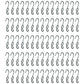 75 New SJ Hooks for Rubber Rope Shock Cord Bungee Cord Tarp Strap Tie Down Hook