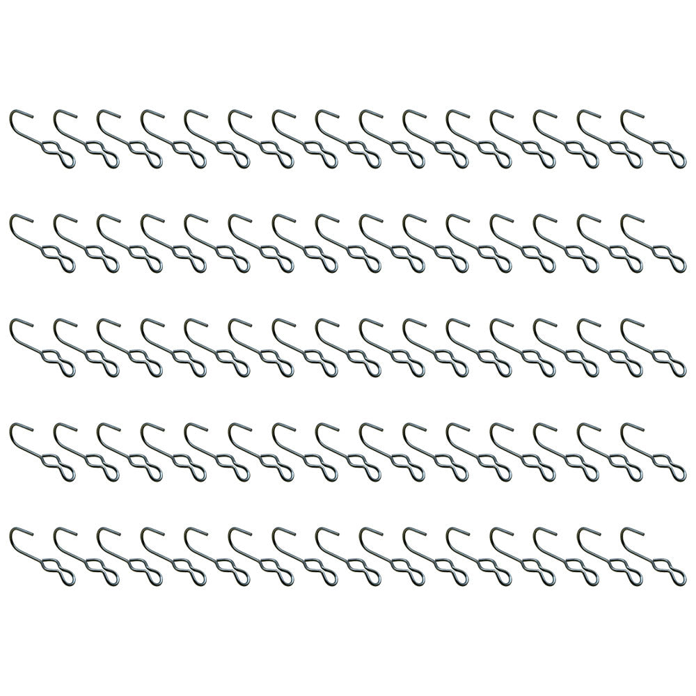 75 New SJ Hooks for Rubber Rope Shock Cord Bungee Cord Tarp Strap Tie Down Hook