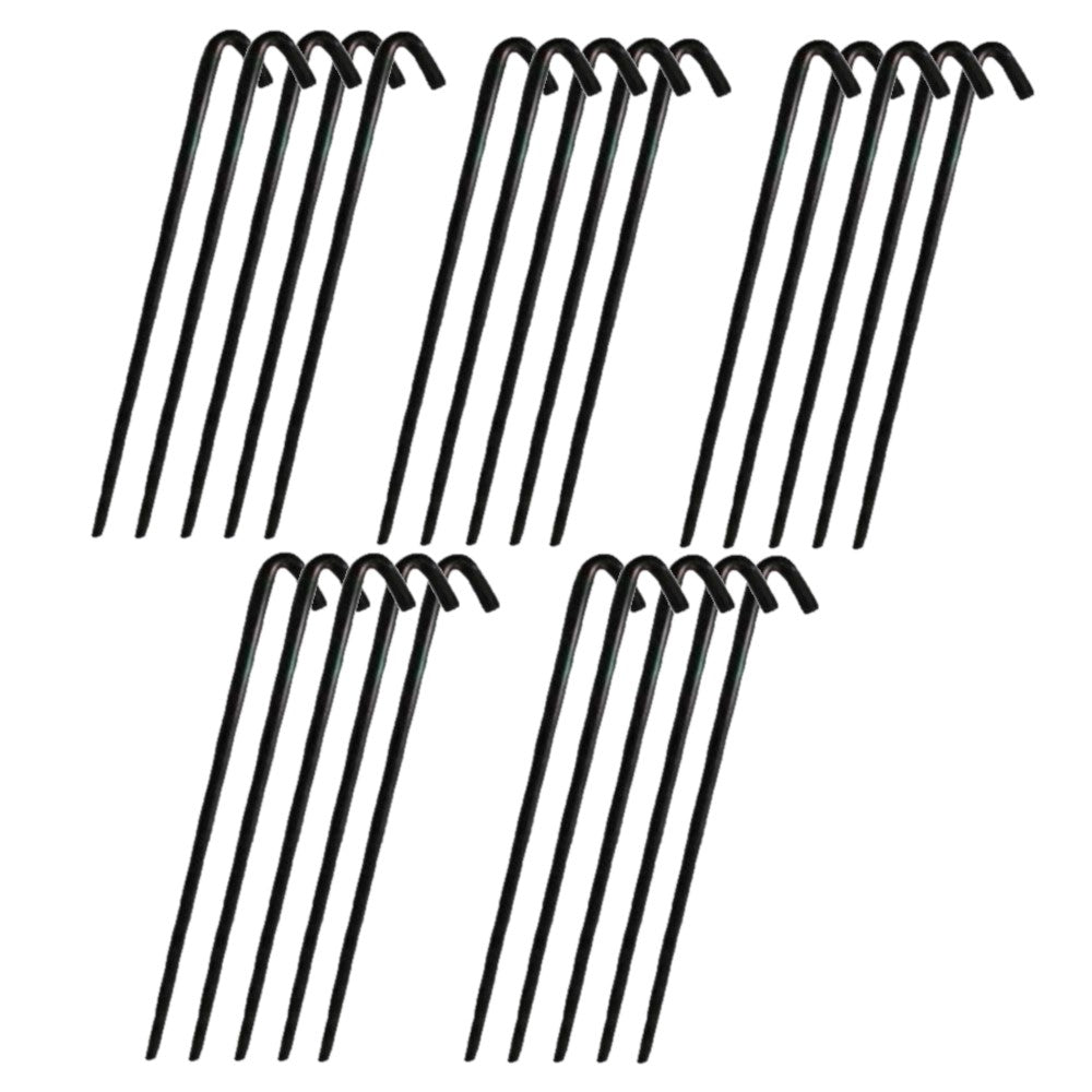 (25) Steel Stakes 10" L x 5/16" Thick Anchor Tents-Landscaping-Trees & More
