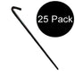 (25) Steel Stakes 10" L x 5/16" Thick Anchor Tents-Landscaping-Trees & More