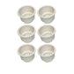 OTK20-0460_x2-KIT Qty 6: White Plastic Cup Holder
 Fits Universal Products