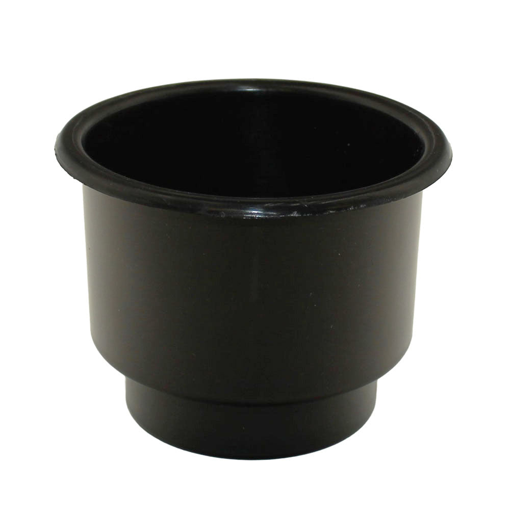 Single Black Plastic Cup Holder Large Size Jumbo Truck RV Boat Car Inserts