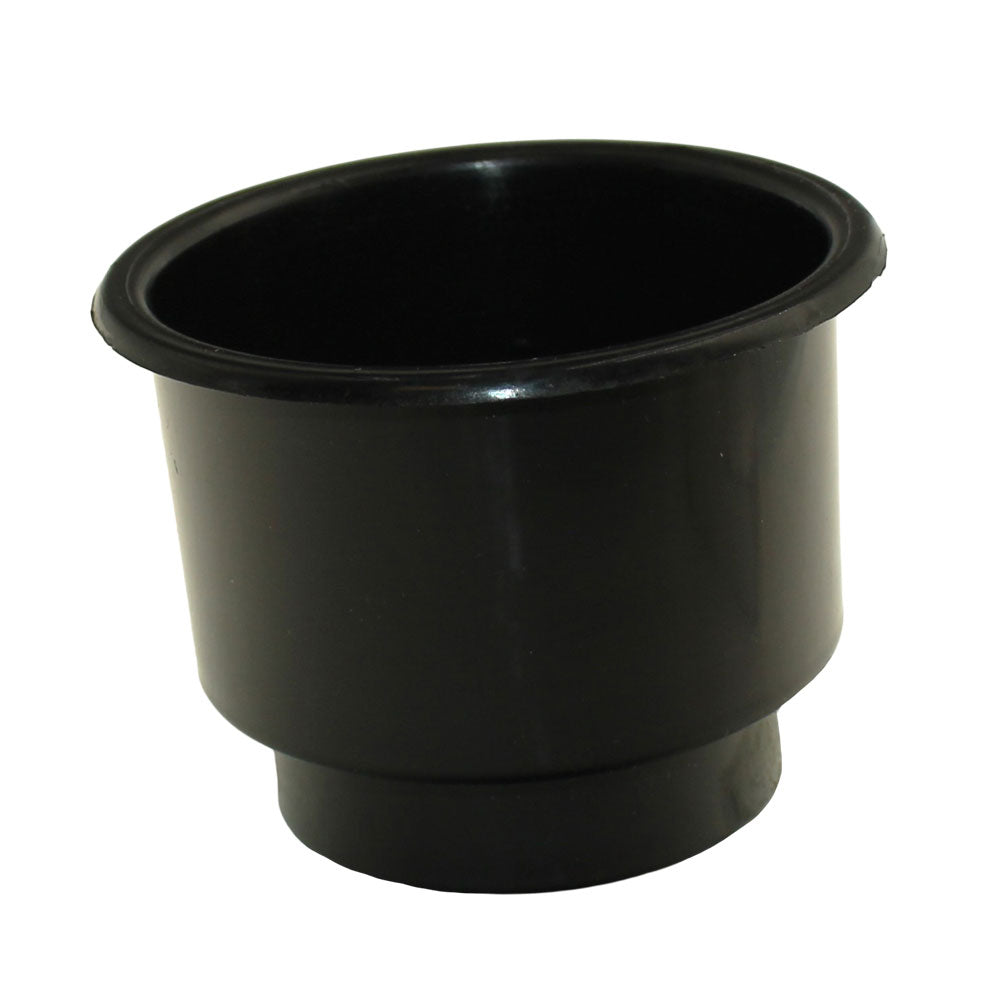 JUMBOPLSTCCUPHOLDER-BLK Black Plastic Cup Holder (Jumbo) Fits Universal Products