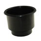 Single Black Plastic Cup Holder Large Size Jumbo Truck RV Boat Car Inserts