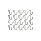 Qty 20: S-Hook Fits Universal Products Replaces 75 TSHK