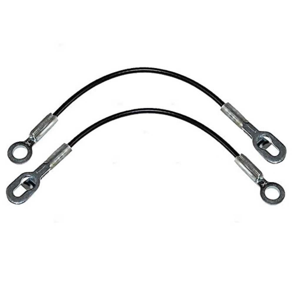Tail Gate Cable Strap Set 2 for 88-98 GMC K1500 2500 3500 Pick Up Truck Tailgate