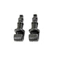 Sun Shade Hook Clip Kit (2 pack) Fits Honda Odyssey 2005-2010 Sliding Door Black