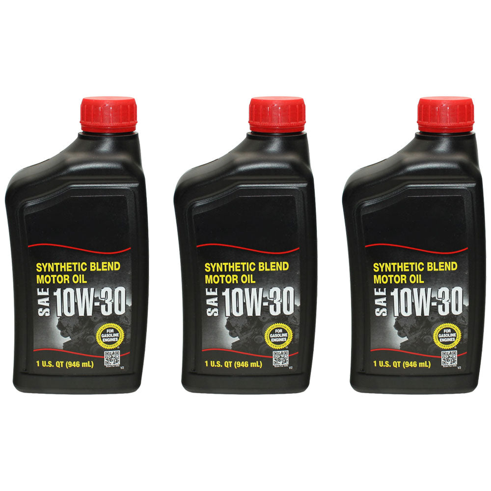 Qty 3: Engine Oil Quart 
 Fits Scotts Replaces TY22029