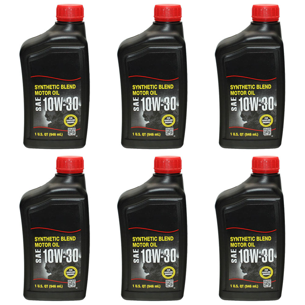 Qty 6: Engine Oil Quart  Fits John Deere Replaces TY22029