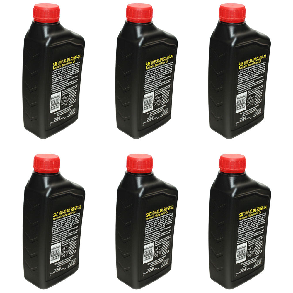 Qty 6: Engine Oil Quart  Fits Craftsman Replaces 215308