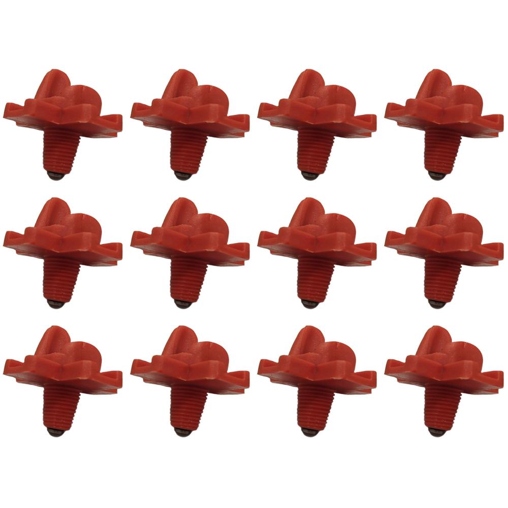 N/A Qty 12: Horizontal Mount Chicken Waterer
 Fits Universal Products