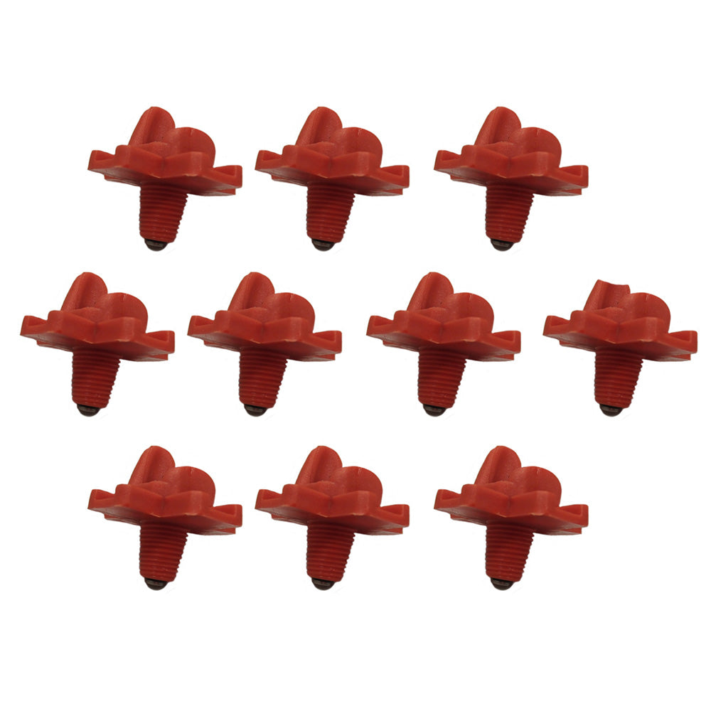 N/A Qty 10: Horizontal Mount Chicken Waterer Fits Universal Products