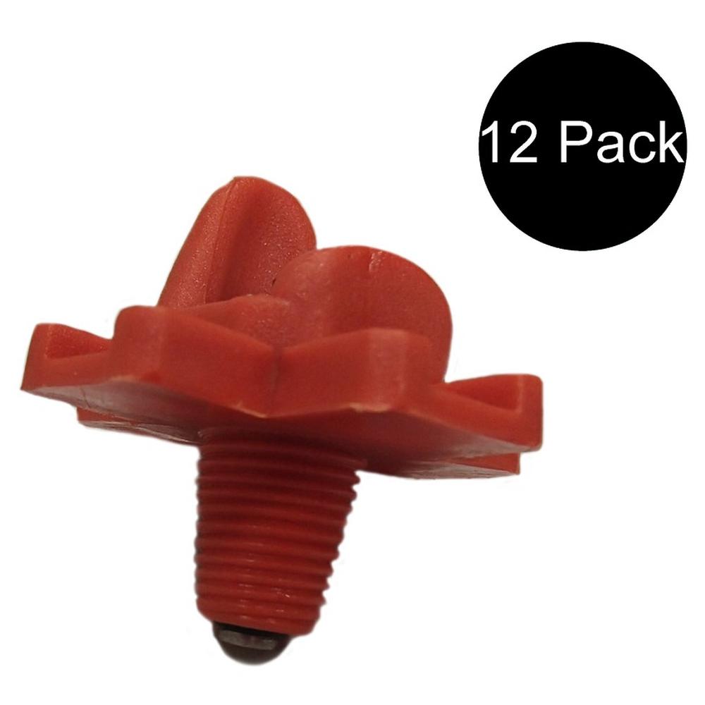 N/A Qty 12: Horizontal Mount Chicken Waterer
 Fits Universal Products