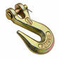 One 3/8" Clevis Grab Hook G70 w/ Clevis & Cotter Pins for Towing and Hauling