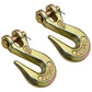 (2) 3/8" Grade 70 Clevis Grab Hooks