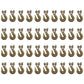 Set Of 40 Clevis Grab Hooks - 30,000 Lb Breaking Strength