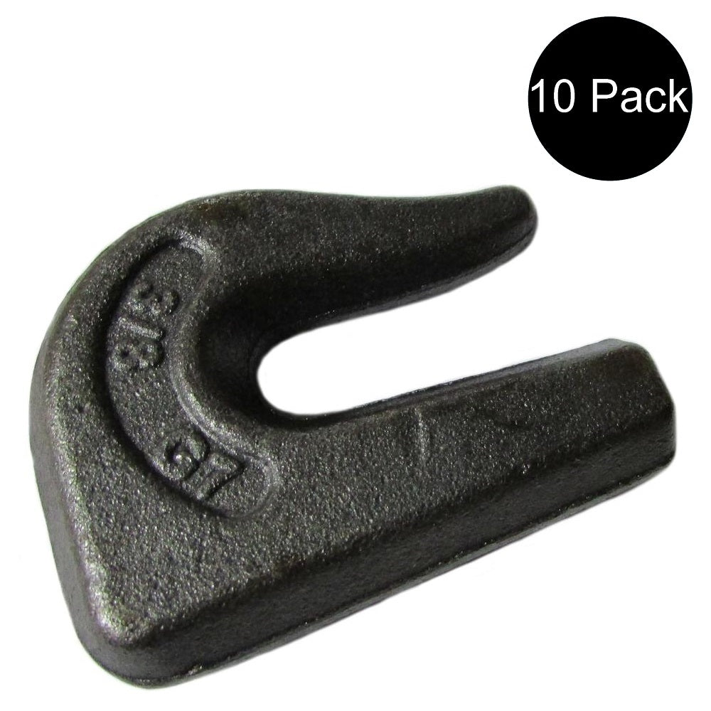 Qty 10: Weld On Grab Chain Hook Fits Universal Products Replaces 0900104