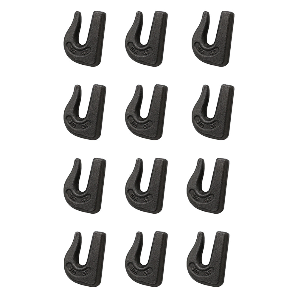 Qty 12: Weld On Grab Chain Hook Fits Universal Products Replaces 0900104