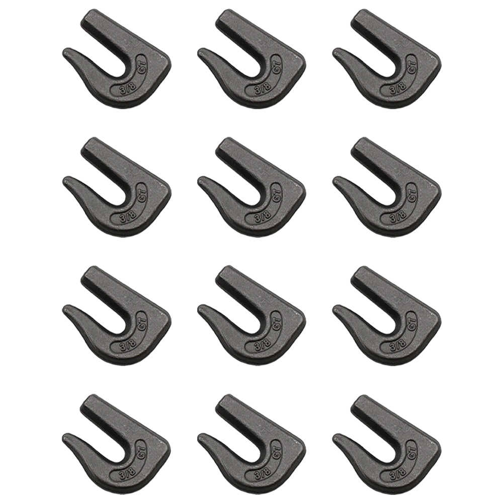 Qty 12: Weld On Grab Chain Hook Fits Universal Products Replaces 0900104