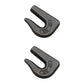 Pack of 2 Weld On 3/8" Grab Chain Hooks 6,600 WLL Bucket Trailer Rigging G70