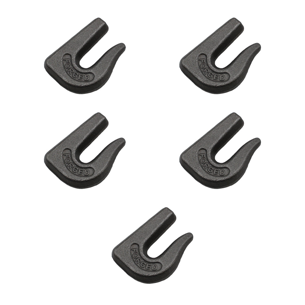 5 Pack Weld On 3/8" Grab Chain Hooks G70 Bucket Back Hoe Trailer