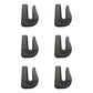 Set of 6 Weldable / Weld on G70 Grab Hook 3/8" Chain Tow Rigging Truck Trailer