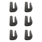 Bundle Of 6 - 3/8" G70 Weldable Grab Hook For Chain, Tow, Rigging, Weld On New