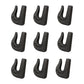 Set Of 9 3/8" Weld On Grab Chain Hook 6,600 Weight Load Rating 0900104