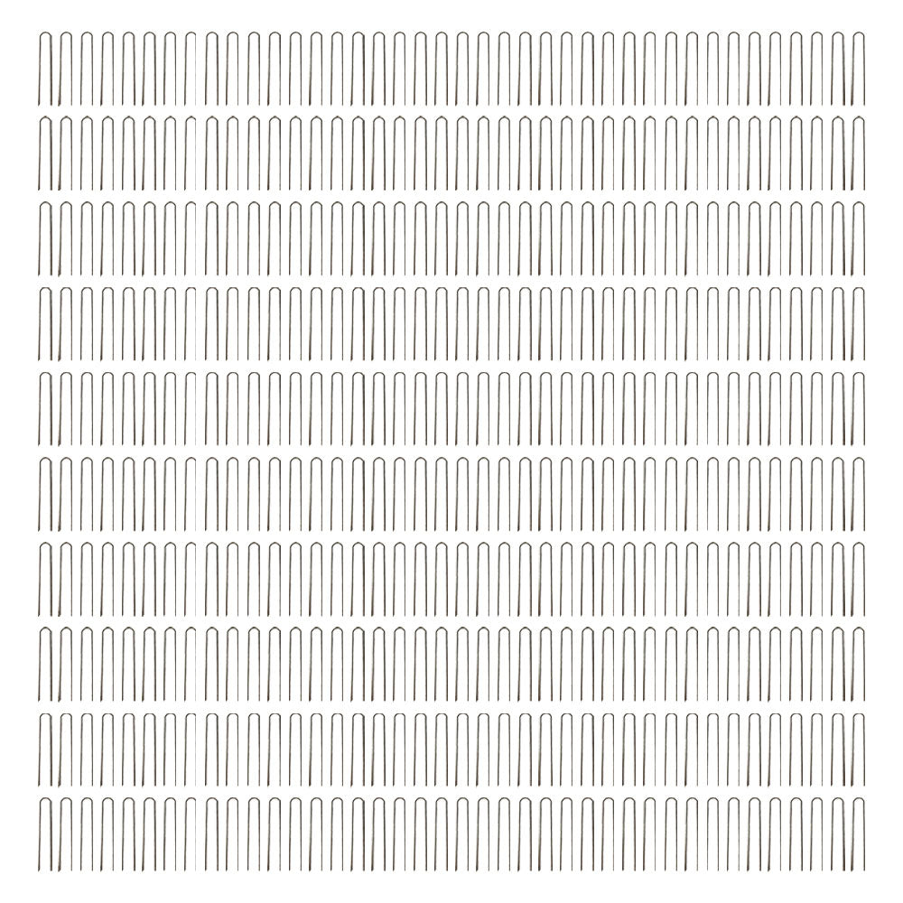 400 6" Landscape Staples SOD Landscape Fabric Pins Round Top Fits PVC Piping