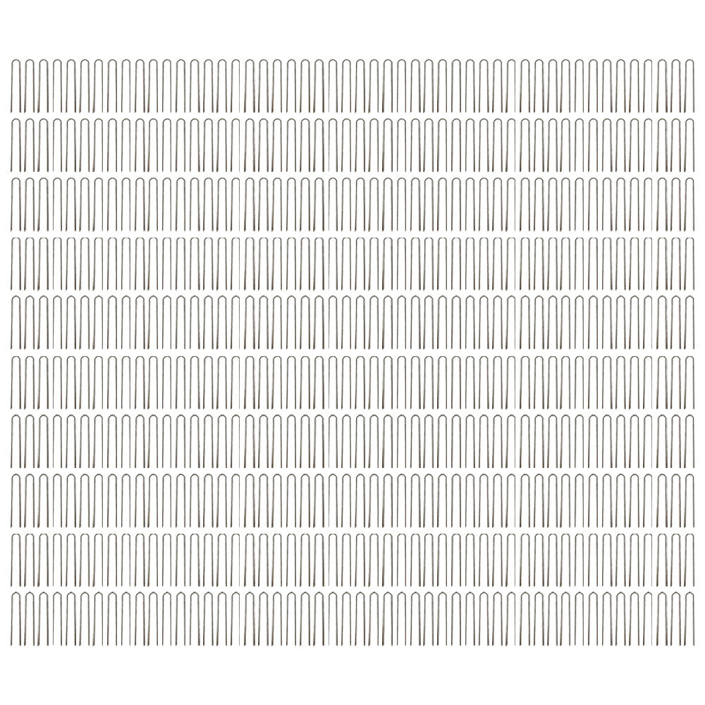 500 Pack 6" Landscape Staples SOD Staples Garden Stakes Round Anchor Fabric Pins