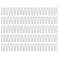 100 Heavy Duty Landscape Staples Stakes for Sod Weed Barrier Fabric Soaker Hose