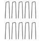 (10) Lawn Staples For landscape fabric Sod Underground Dog Fencing Landscaping