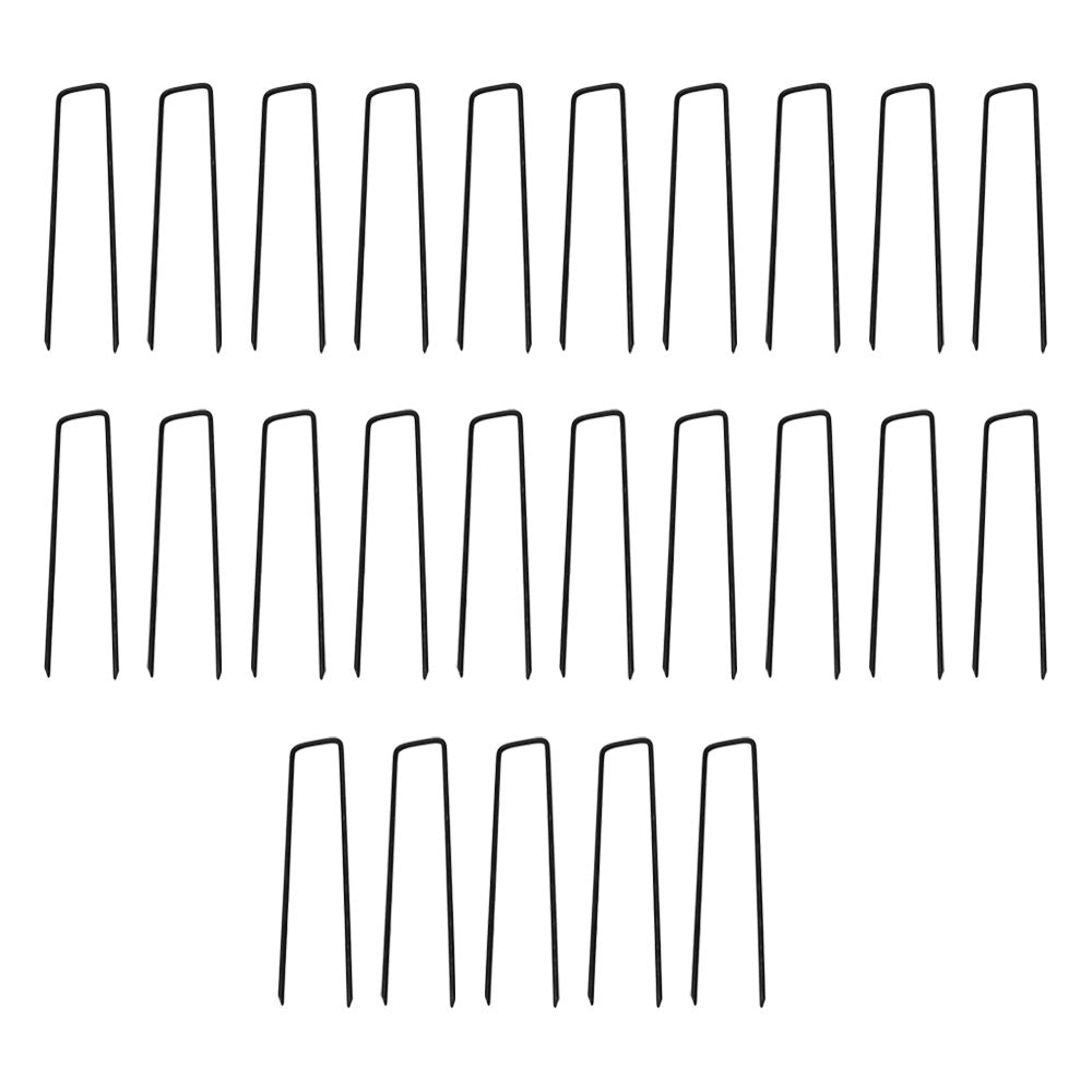 (25) Lawn Staples For Sod Landscape Fabric Underground Dog Fencing Landscaping