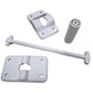 1 Set - 6" T-Style Door Catch Latch Holder RV Camper Trailer Cargo Hatch White